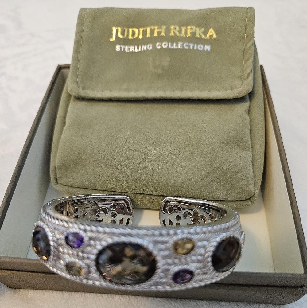 Judith Ripka Multi-gem Bracelet S